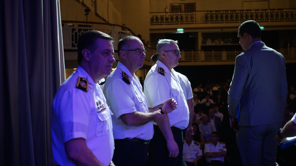 Acto por el Día de la Policía en Canelones