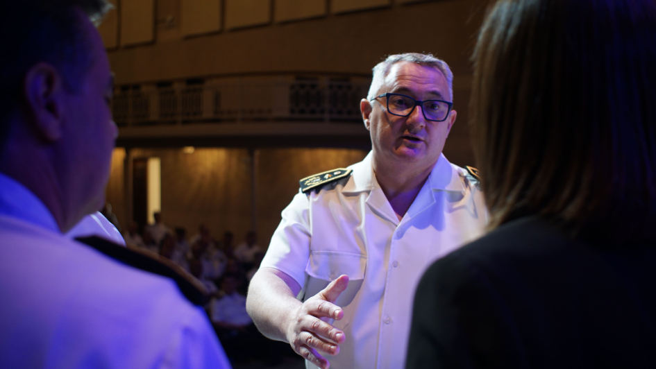 Acto por el Día de la Policía en Canelones