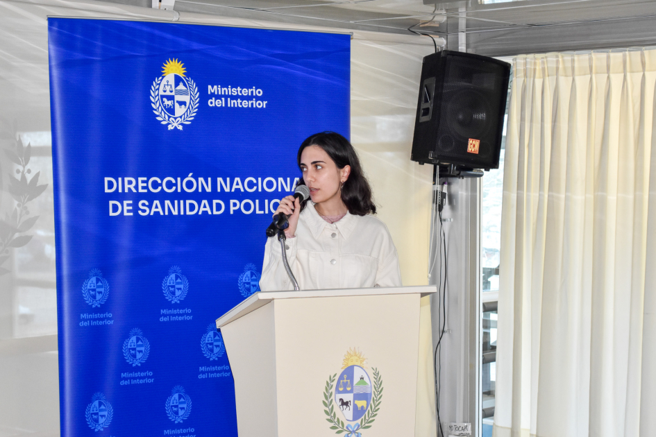 Presentación del equipo de Género en Salud. Foto de la presentación del equipo de Género en Salud.