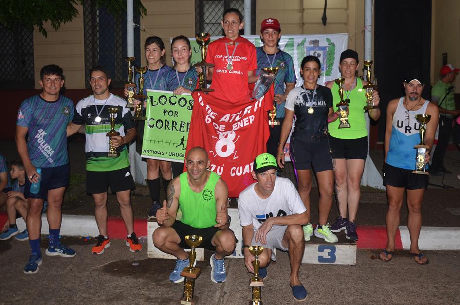 Competidores con premios