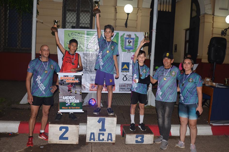 Competidores con premios