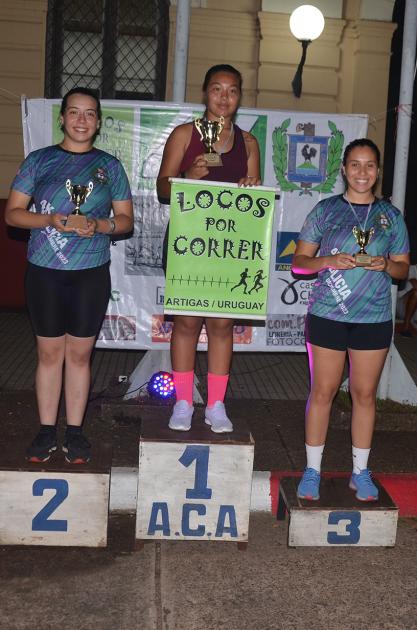 Competidoras con premios