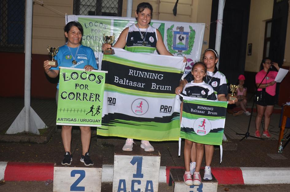 Competidoras con premios