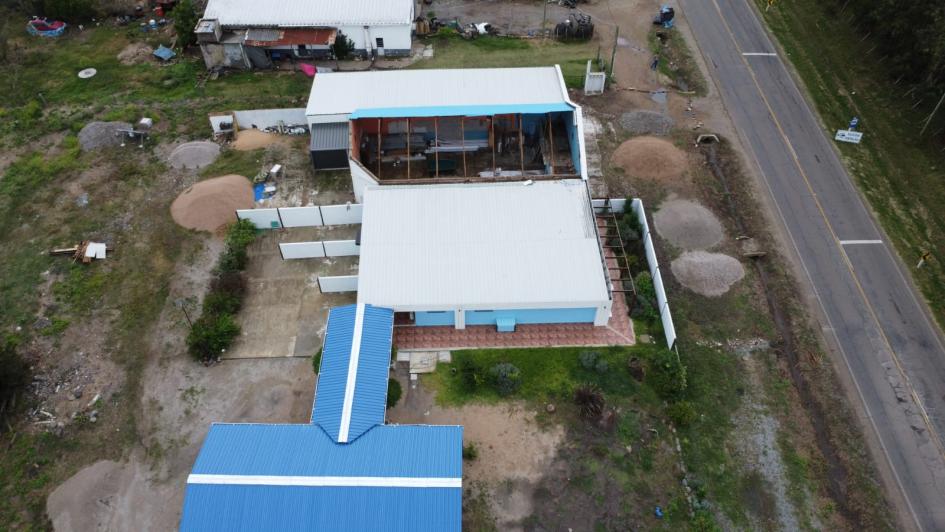 Daños por temporal en Villa del Rosario Daños por temporal en Villa del Rosario