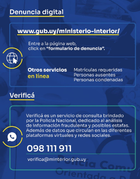 Canales de denuncias de bocas de drogas