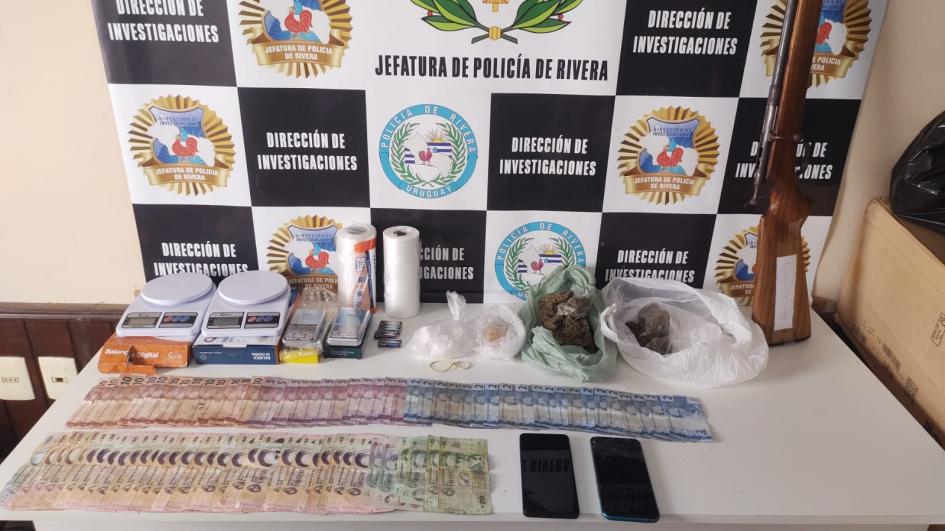 Allanamientos con incautación de estupefacientes y condenados