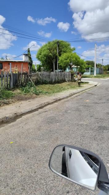 Espacio limpio en barrio Peñarol Espacio limpio en barrio Peñarol
