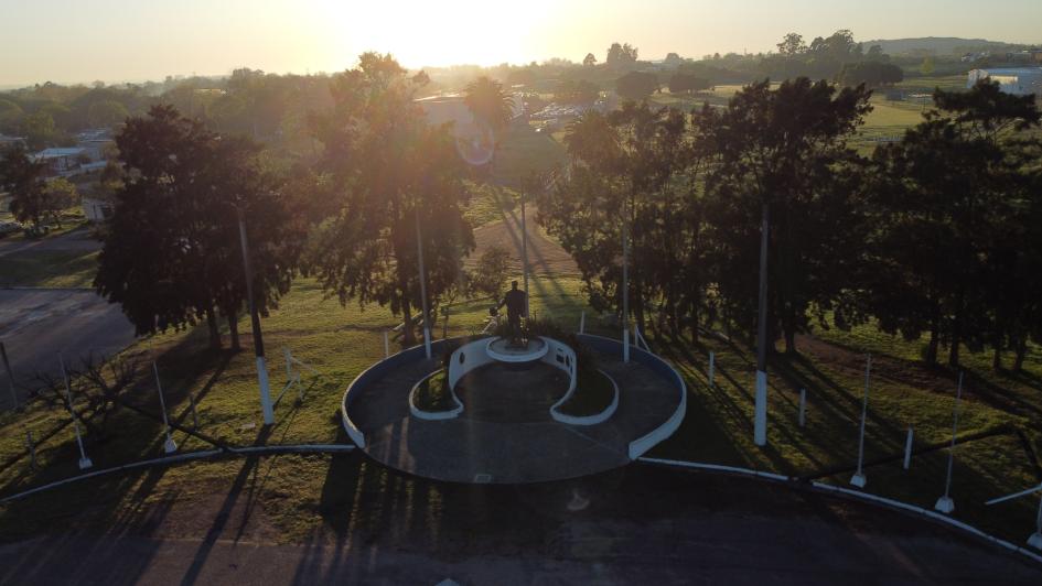 Estatua del prócer Gral. José G. Artigas