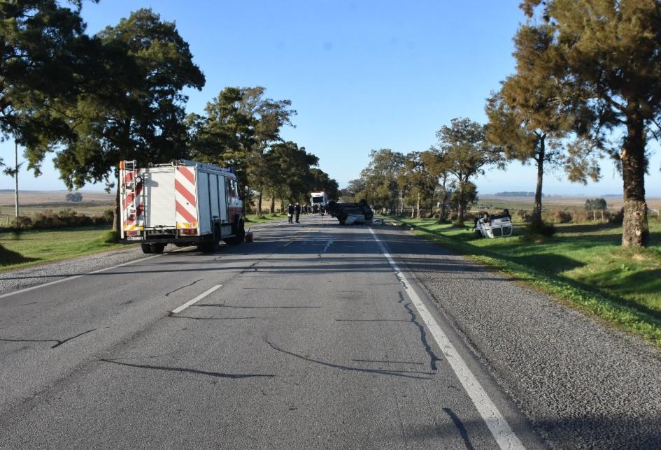 Siniestro de tránsito fatal Ruta 3 kilómetro 160.500