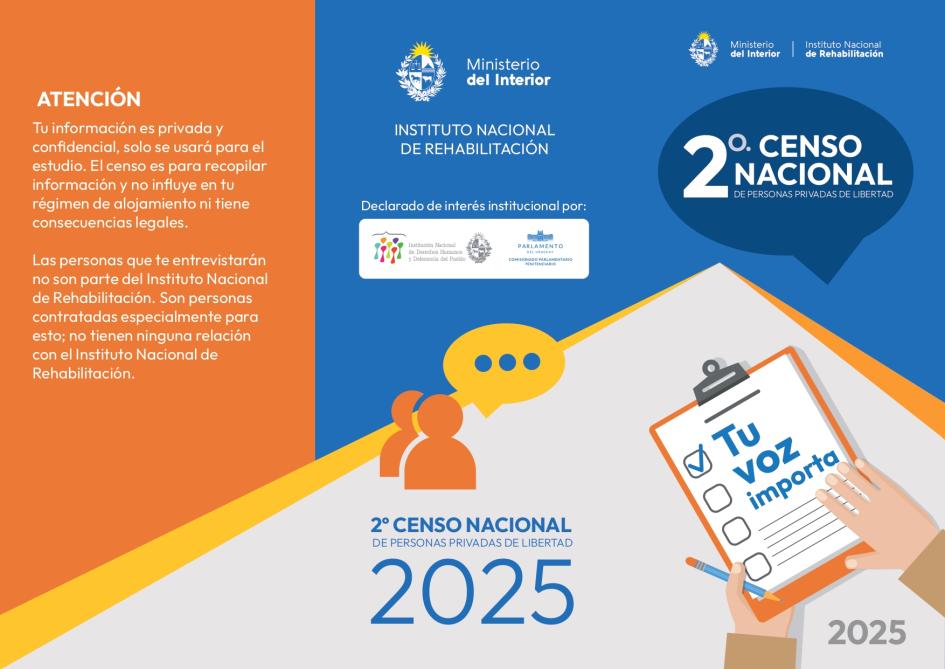Folleto Censo penitenciario Folleto Censo penitenciario