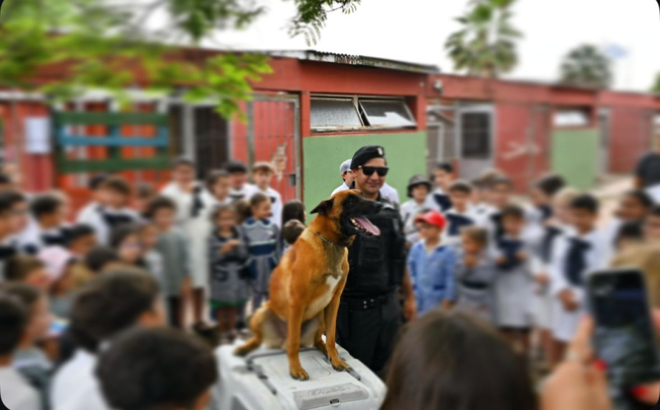 Actividad con personal del K9 de la Jefatura de Policía de Tacuarembó Actividad con personal del K9 de la Jefatura de Policía de Tacuarembó