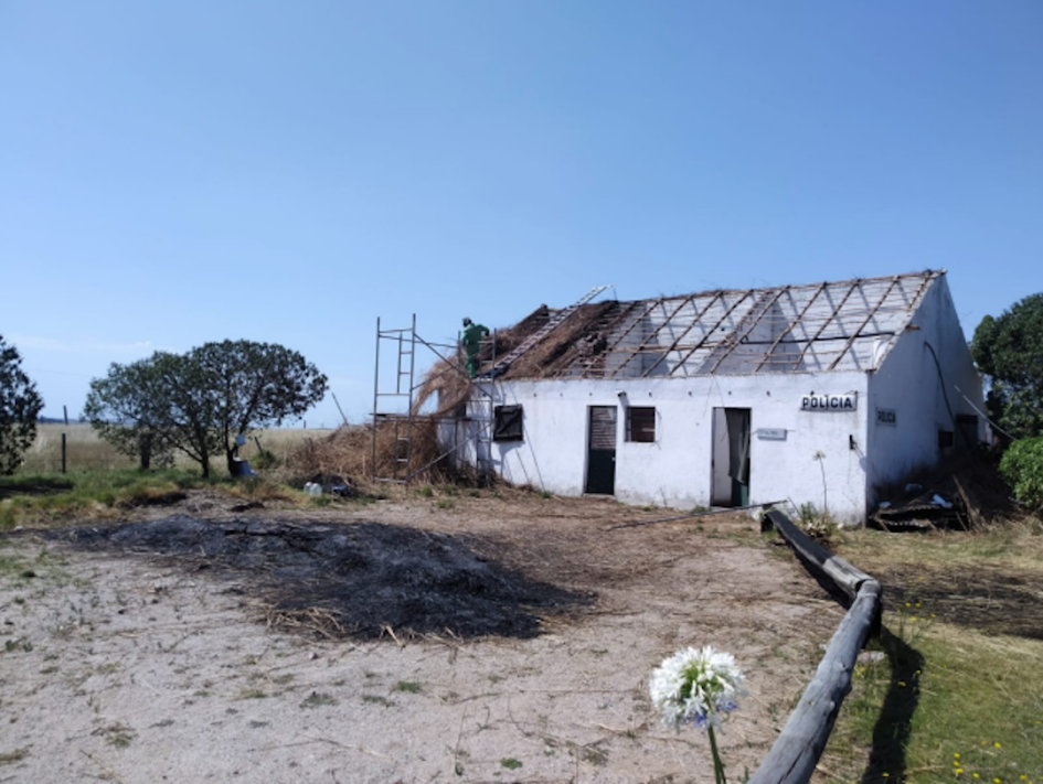 Vieja fachada del destacamento Vieja fachada del destacamento