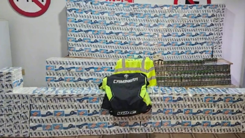 Policía Caminera incautó 15.800 cajillas de cigarros en Durazno
