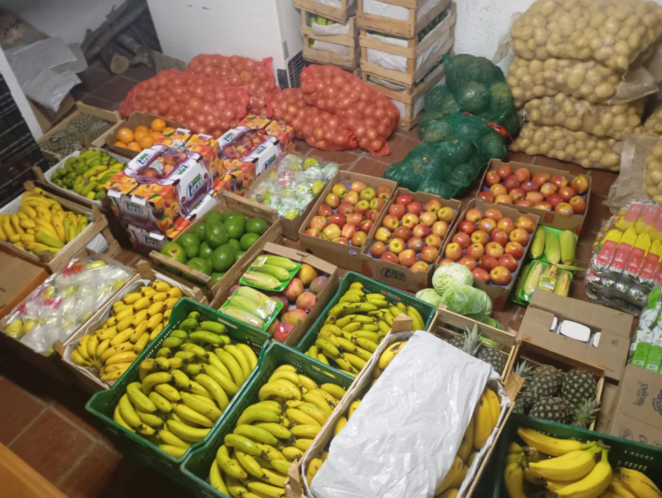 También, transportaban alimentos perecederos y no perecederos