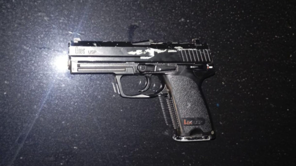 Arma de aire comprimido réplica de pistola incautada Arma de aire comprimido réplica de pistola incautada