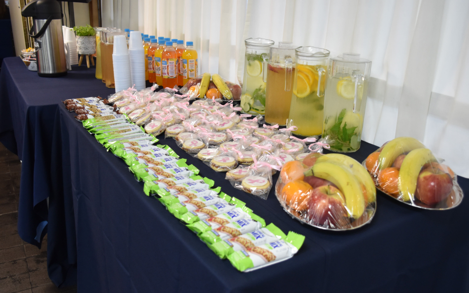 Mesa de alimentos
