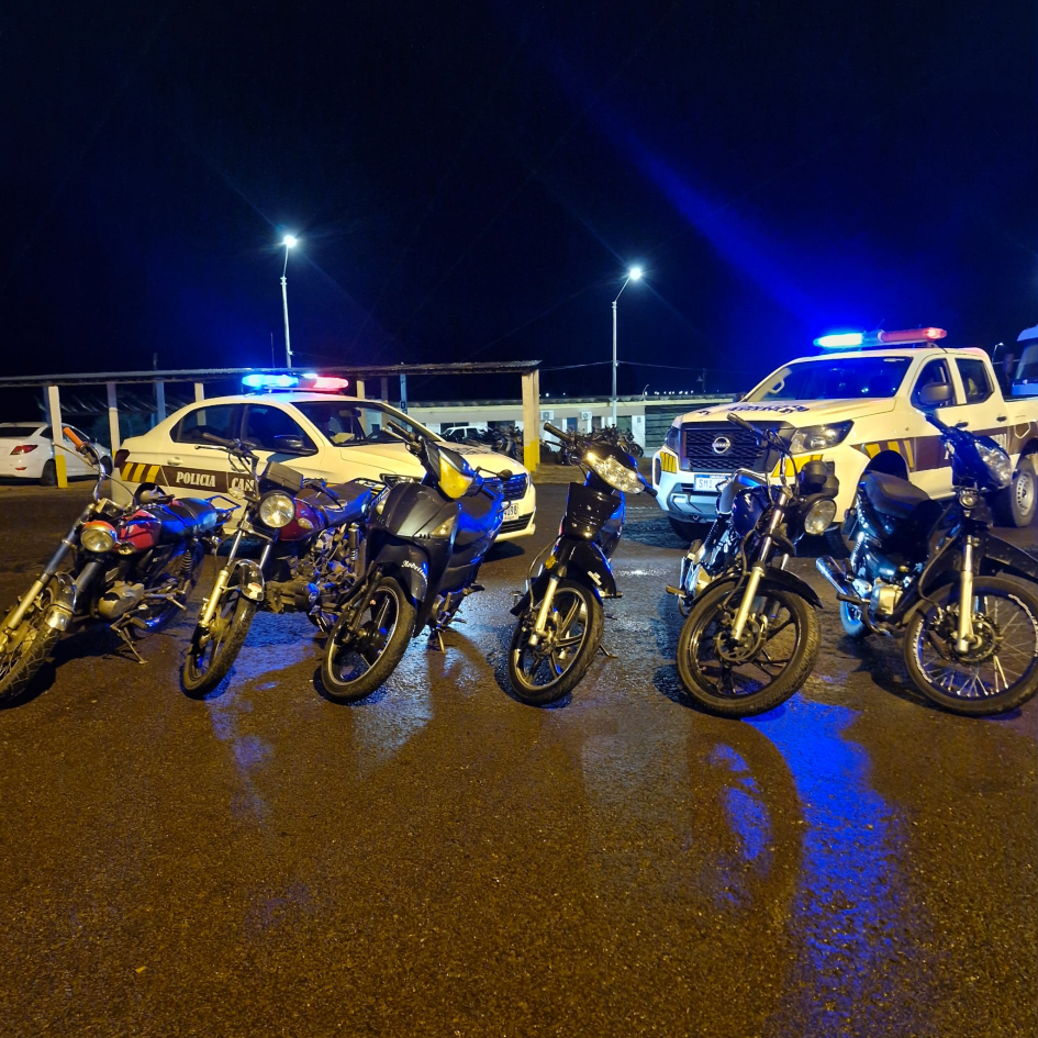 Policía Caminera incautó seis motos que participaban de picadas ilegales en Tacuarembó Policía Caminera incautó seis motos que participaban de picadas ilegales en Tacuarembó
