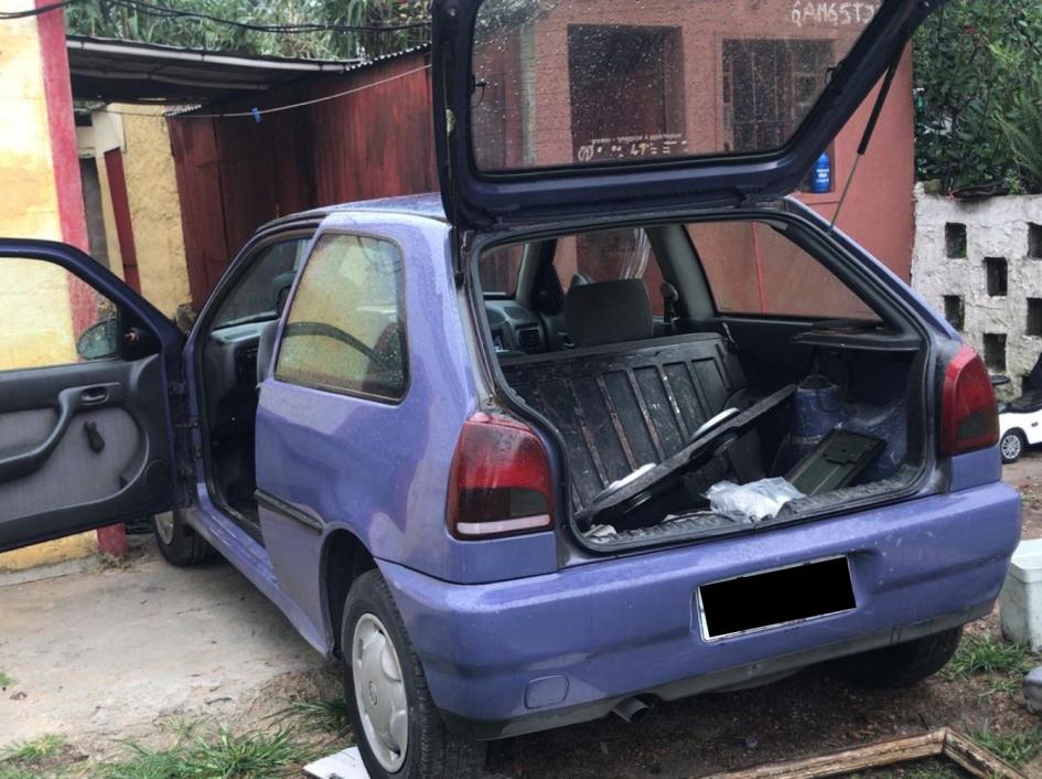 Auto incautado