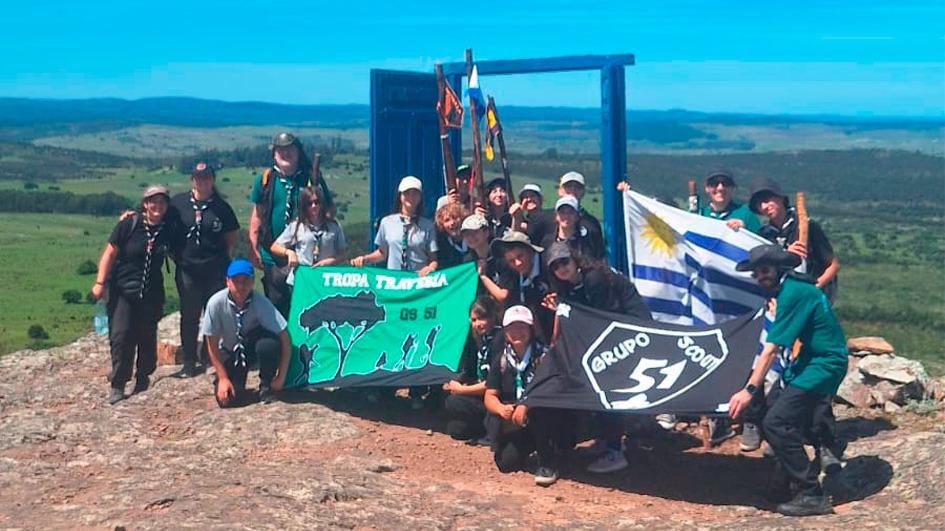 Integrantes de Scout 51 Otra grupal