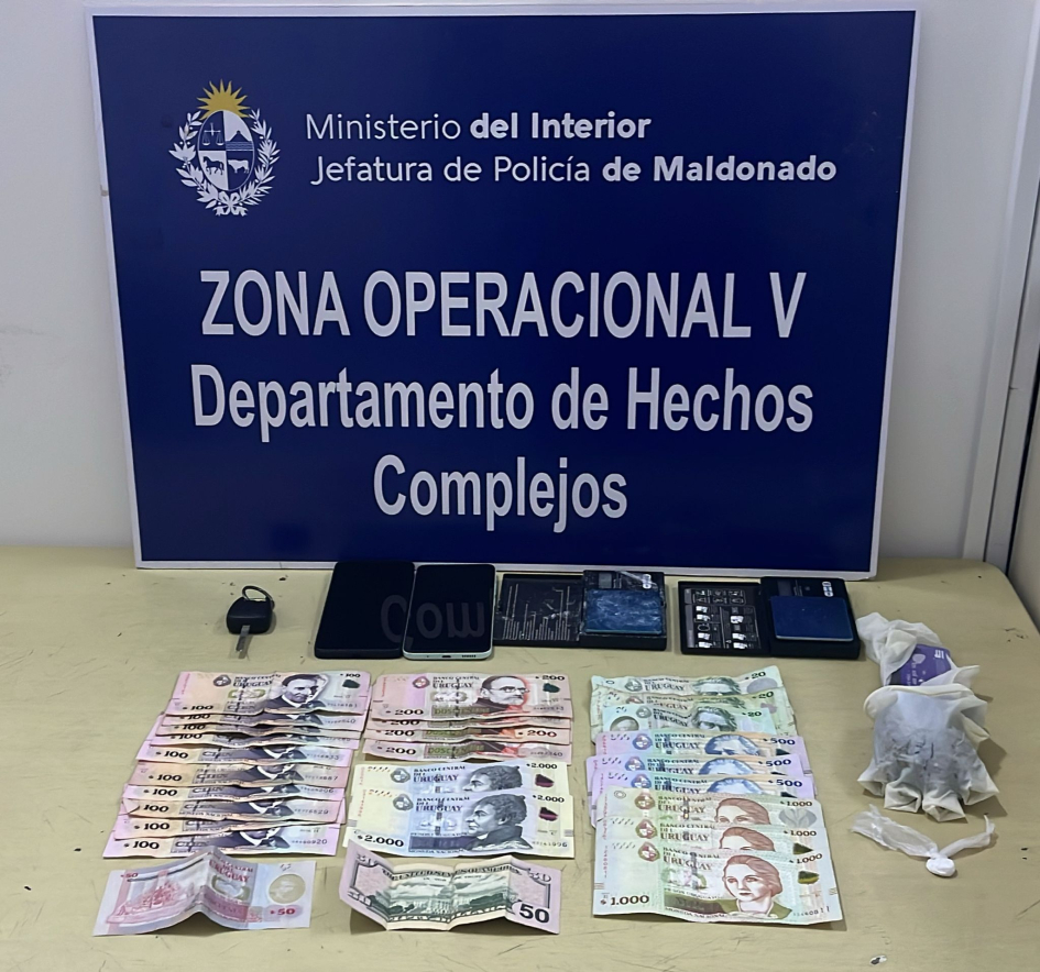 Efectos incautados Estafa