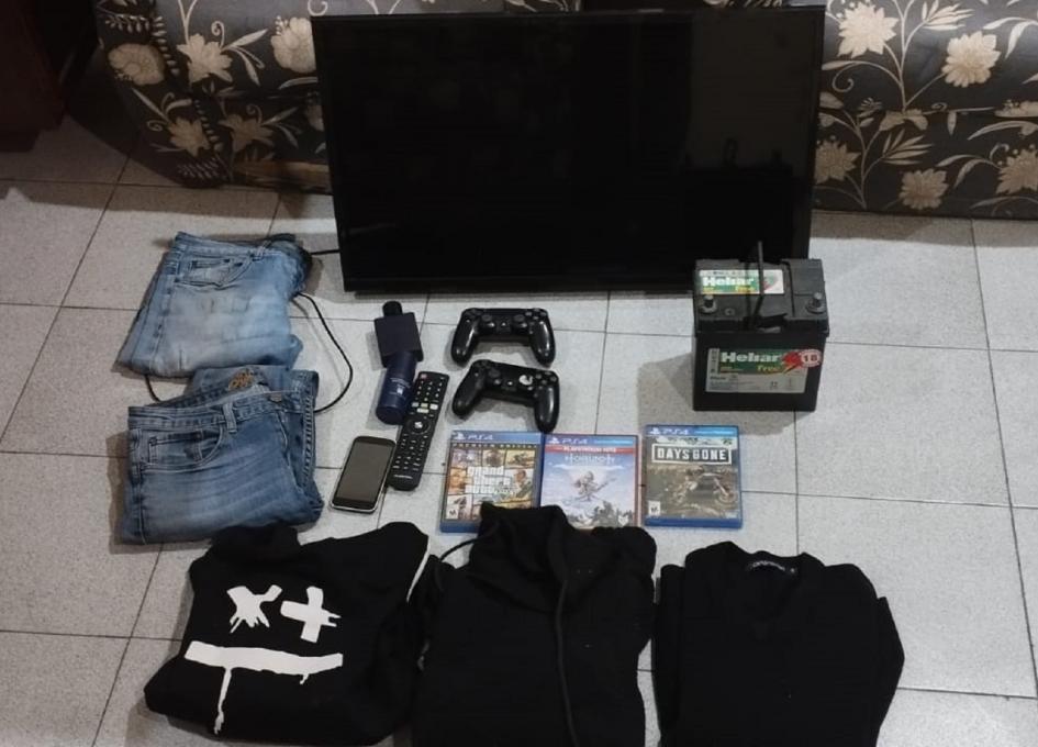 Objetos hurtados y recuperados Objetos hurtados y recuperados