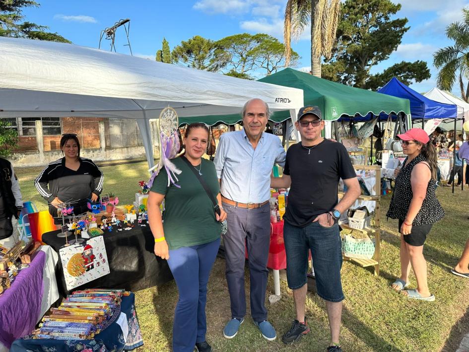 Feria de emprendedores en Parque Policial