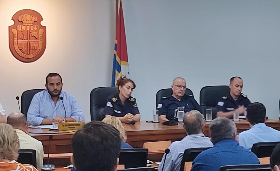 Reunión comando y junta departamental Audiencia comando y junta Departamental
