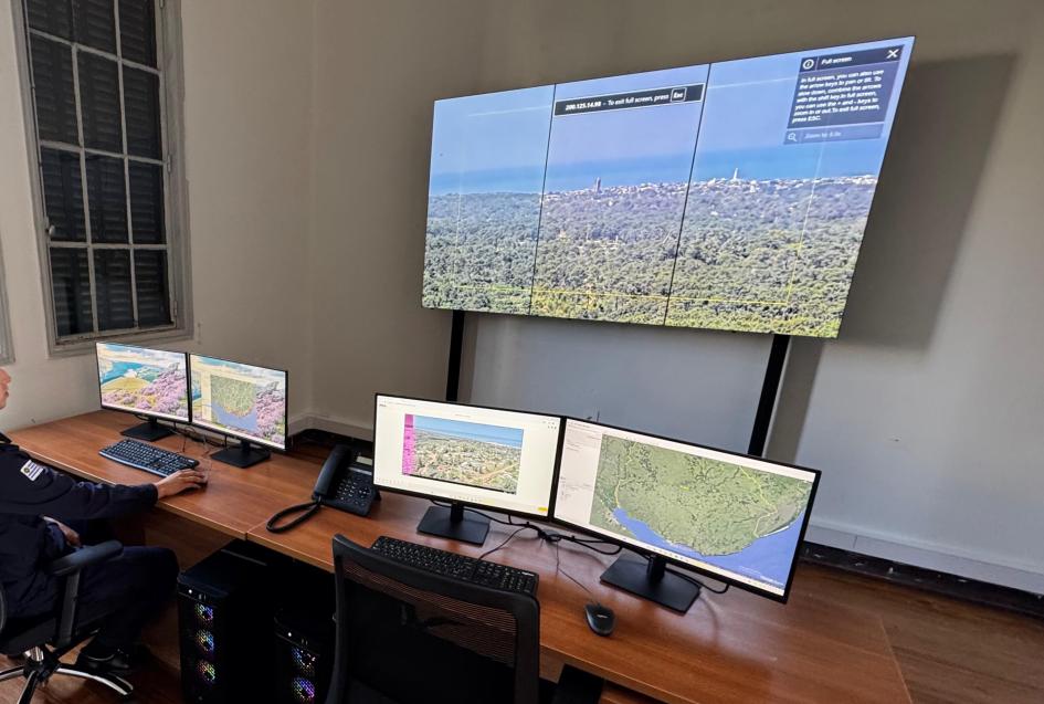 cámaras de detección 