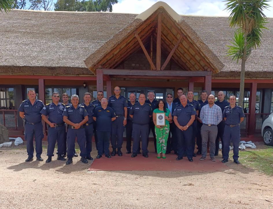 Reconocimiento Dra. Bujarin Jefatura de Policía de Canelones