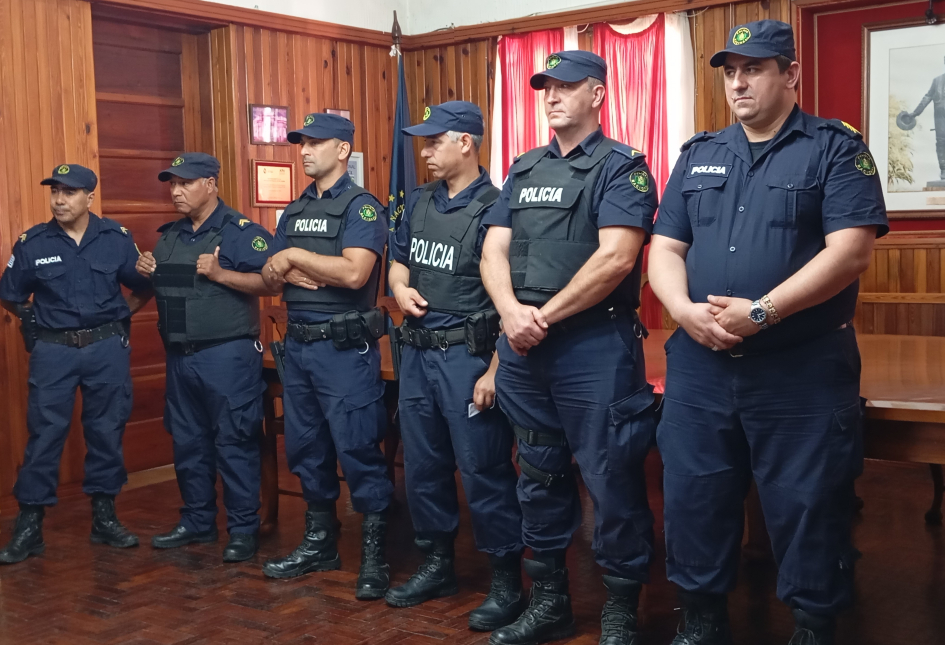 Funcionarios Policiales reconocidos