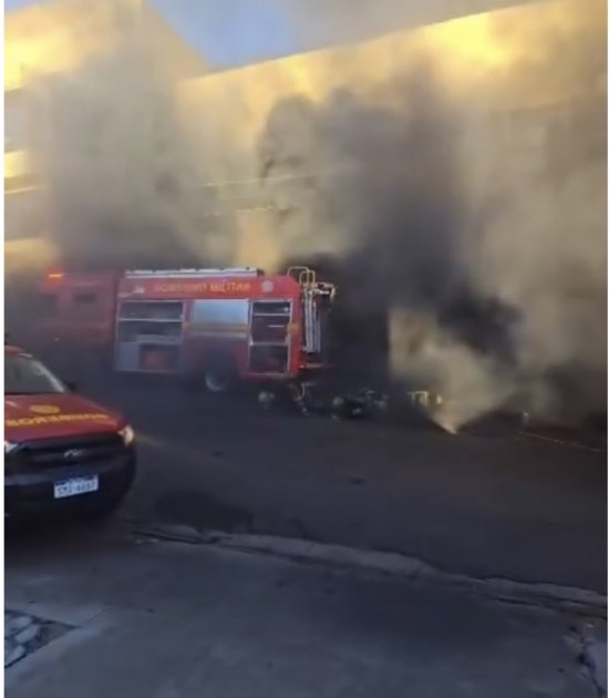 Explosión en supermercado 