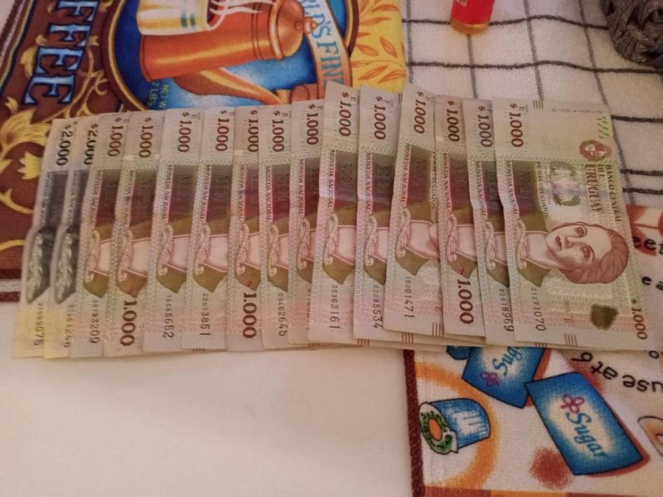 Operación Instinto II Colonia Dinero incautado