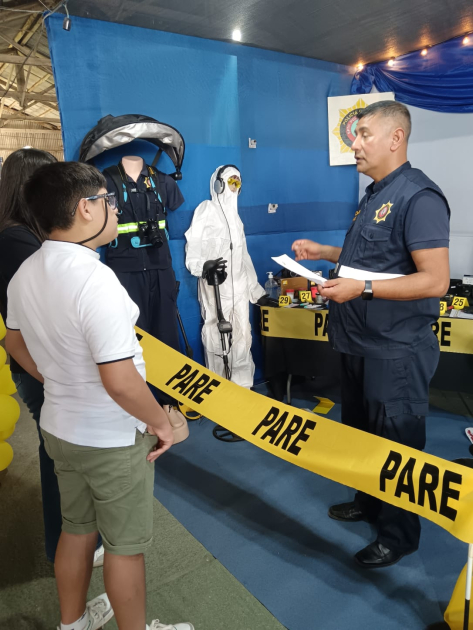 Jefatura de Policía de Salto participó en la Expo Salto 2025
