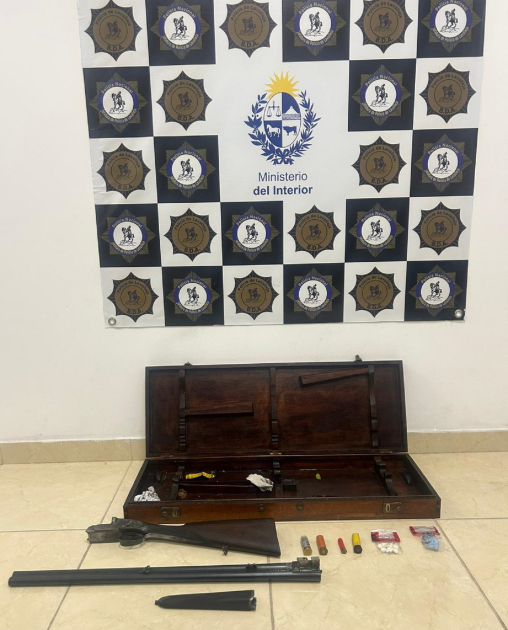 Incautacion en procedimiento de la BDA de Lavalleja