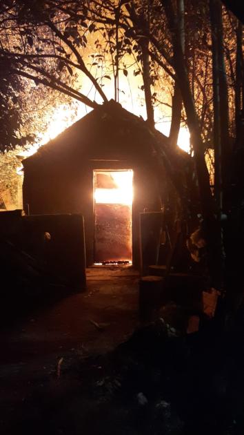 Incendi de vivienda de ciudadano rescatado por policías de Seccional Octava Incendi de vivienda de ciudadano rescatado por policías de Seccional Octava