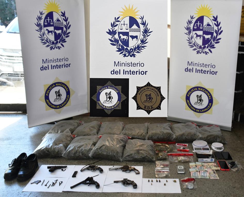 incautación en allanamientos de Operación Benicio incautación en allanamientos de Operación Benicio