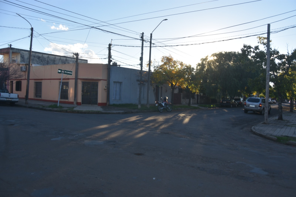Intersección de calles donde se produjo el siniestro.