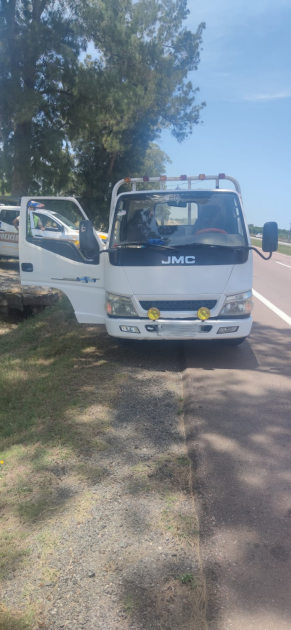 Camión JAC incautado por Policía Caminera Camión JAC incautado por Policía Caminera