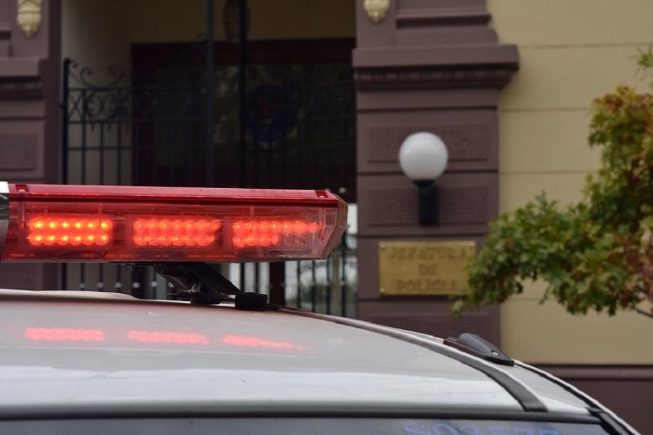 Barral de móvil policial