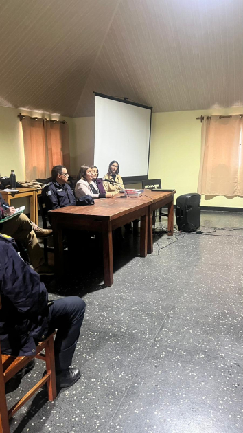 Jornada de actualización para policías de Lalleja en derecho jefe junto a fiscales Jornada de actualización para policías de Lalleja en derecho jefe junto a fiscales