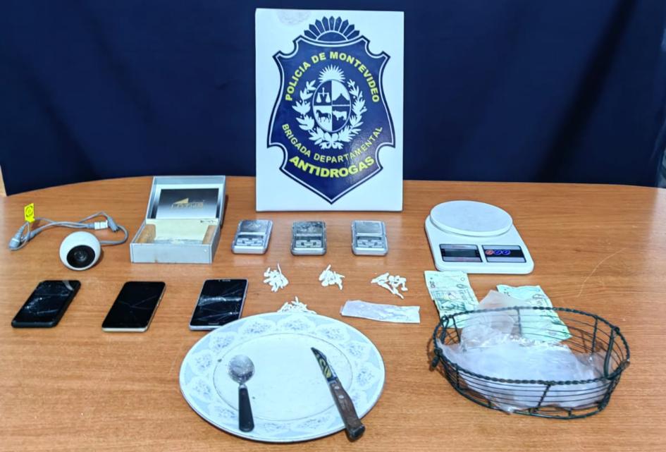 objetos incautados en los allanamientos