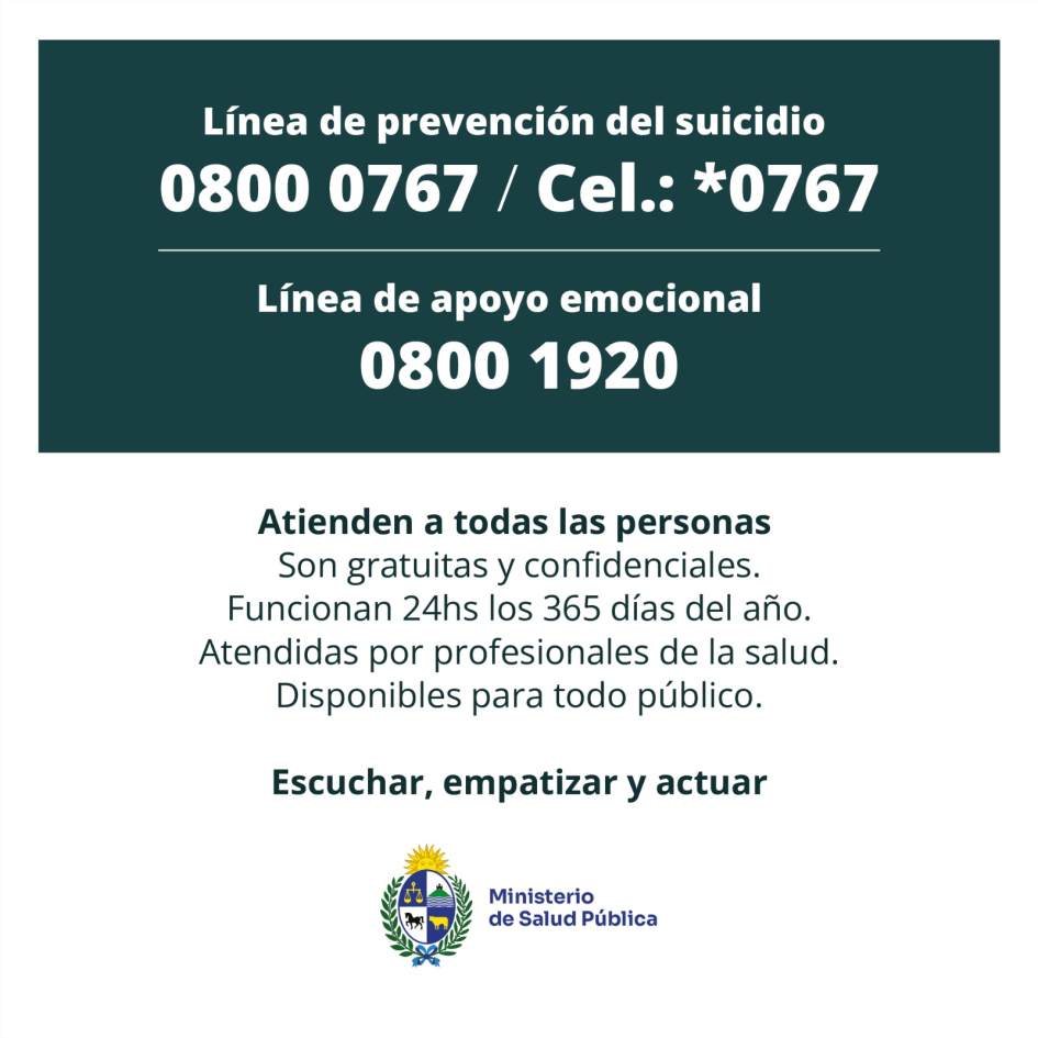 Linea de prevención del suicidio