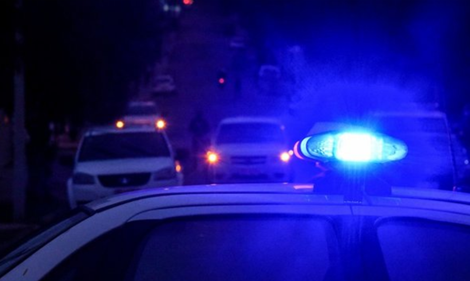 Luces de móvil policial que concurrieron al lugar. Luces de móvil policial.