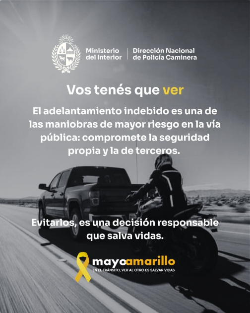 El adelantamiento indebido es una de las maniobras de mayor riesgo en la vía pública.