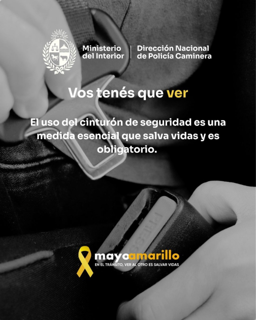 El uso del cinturón de seguridad es una medida esencial que salva vidas y es obligatorio.