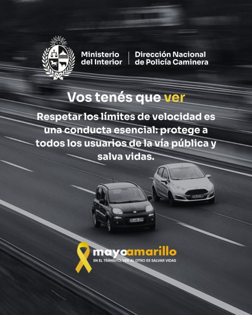Respetar los límites de velocidad es una conducta esencial: protege a todos los usuarios. 