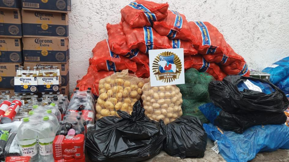 Mercadería incautada Mercadería incautada