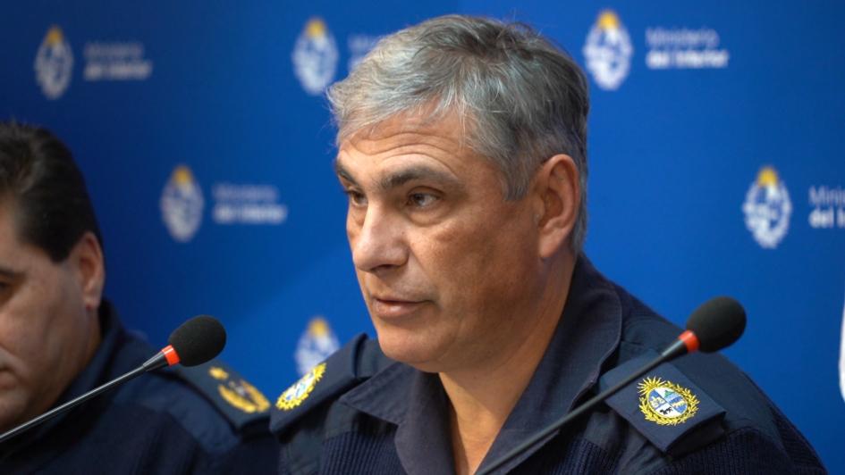 Foto del Jefe de Policía de MOntevideo