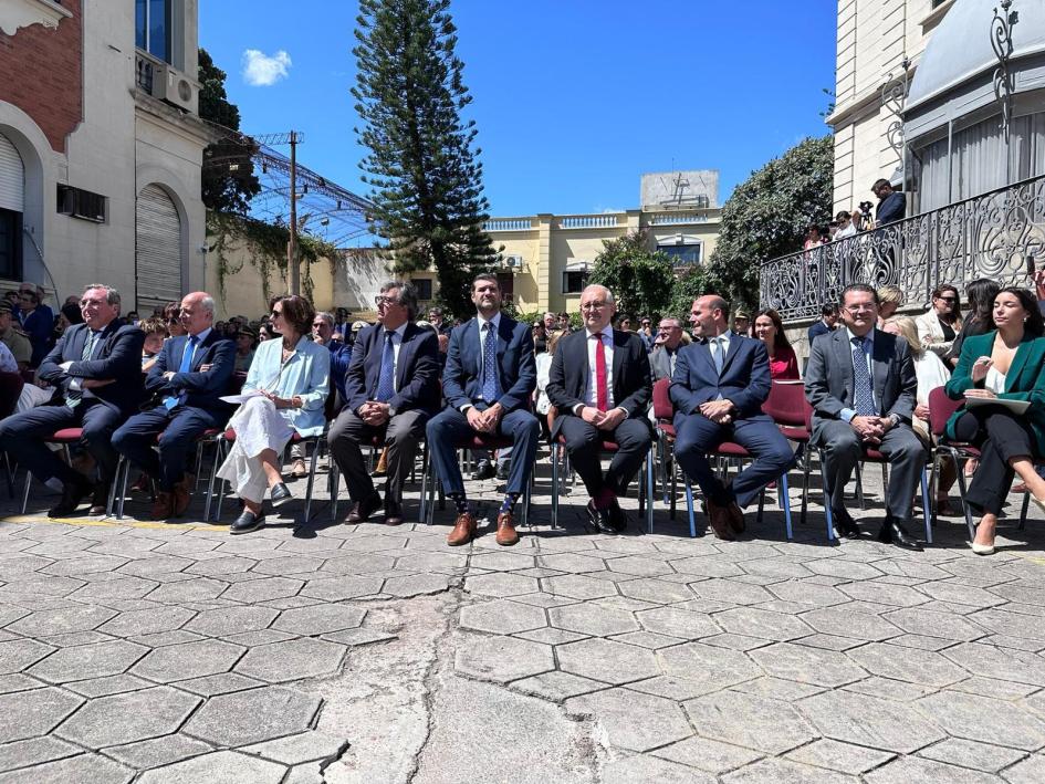 Ministro Martinelli en acto de asunción del nuevo ministro de Defensa