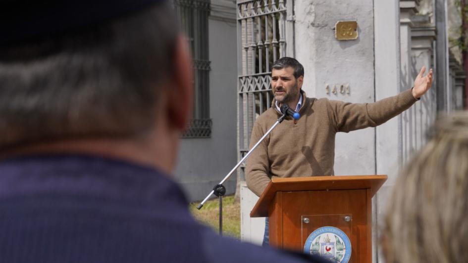 ministro Martinelli en la oratoria